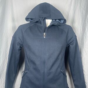 Spyder Women's Dark Blue Full Zip Frontier Hoodie Size L